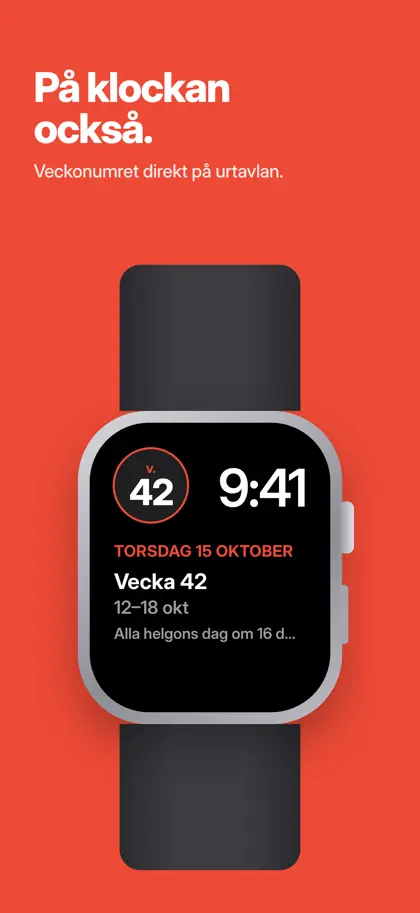 Vilken vecka är det? screenshot 6 of 6