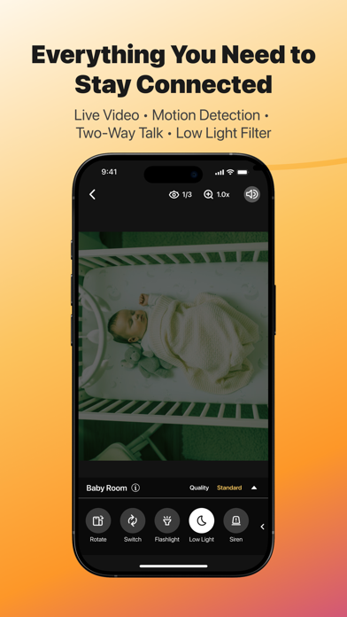 Alfred Home Security Camera iPhone screenshot 4 - Lifestyle app