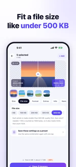 Image Resizer Pro: Compress screenshot 3