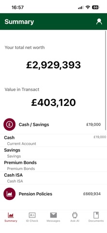 EB Wealth screenshot
