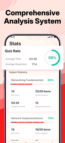 CompTIA Network+ Prep 2026 iPhone screenshot