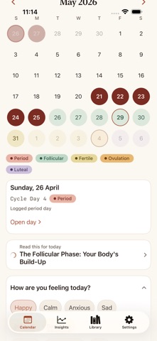 Lumi: Period & Ovulation Screenshot 8 of 10