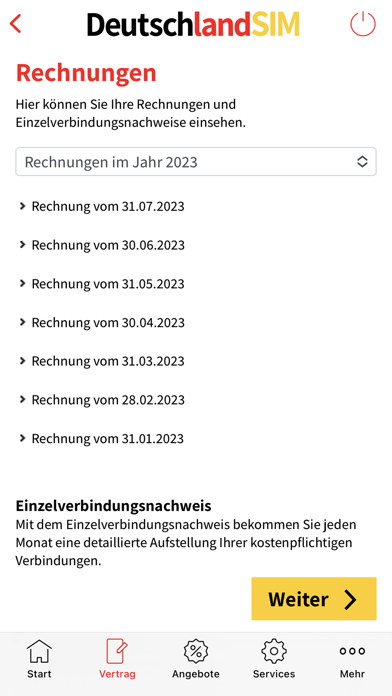 Screenshot #2 pour DeutschlandSIM Servicewelt