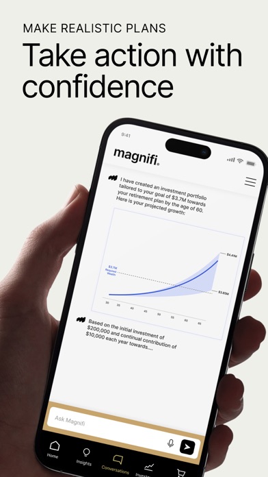 Magnifi: Invest with AI Screenshot