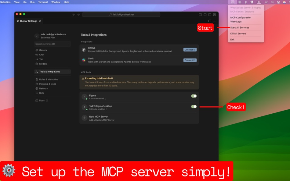 #2. Talk-To-Figma Desktop (macOS) 由: JooHyung Park