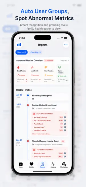 MedArchive AI：Health Track screenshot 1