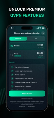QVPN: Secure & Fast VPN Screenshot 5 of 7