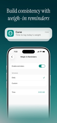 Curve: Weight Loss Tracker Screenshot 4 of 6
