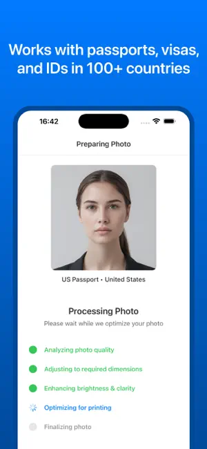 PhotoID: Passport & Visa Photo screenshot 4
