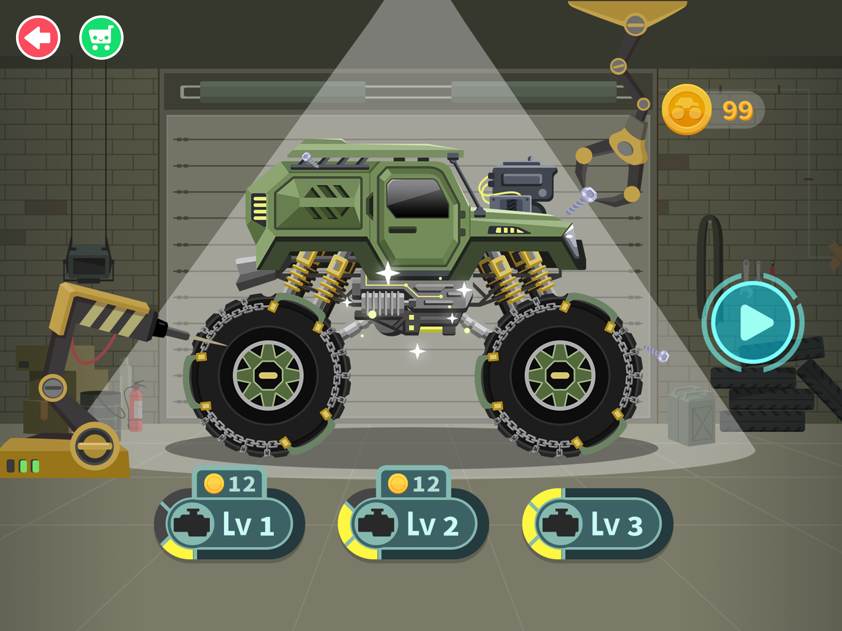 Monster Truck Games for kids screenshot 19