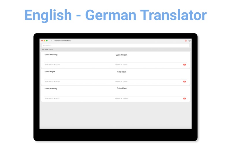 App screenshot