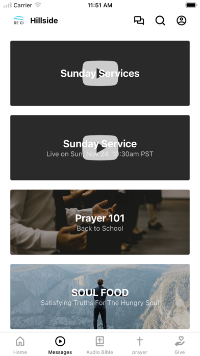 Hillside Church of Antioch Screenshot