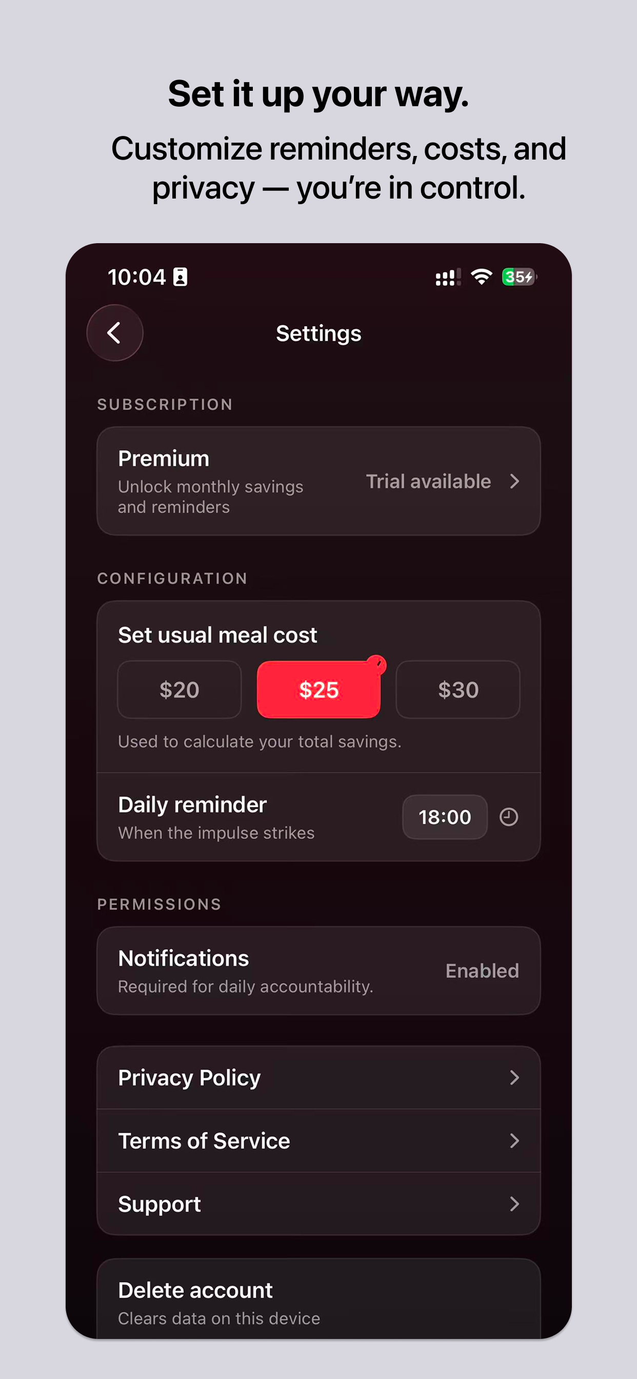 Stop Takeout screenshot 5