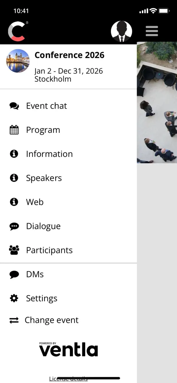 Screenshot #1 pour Contrast Meetings