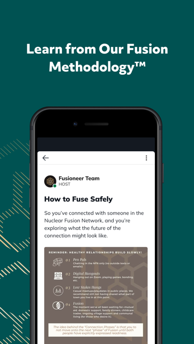 Nuclear Fusion Network iPhone screenshot 5 - Social Networking app