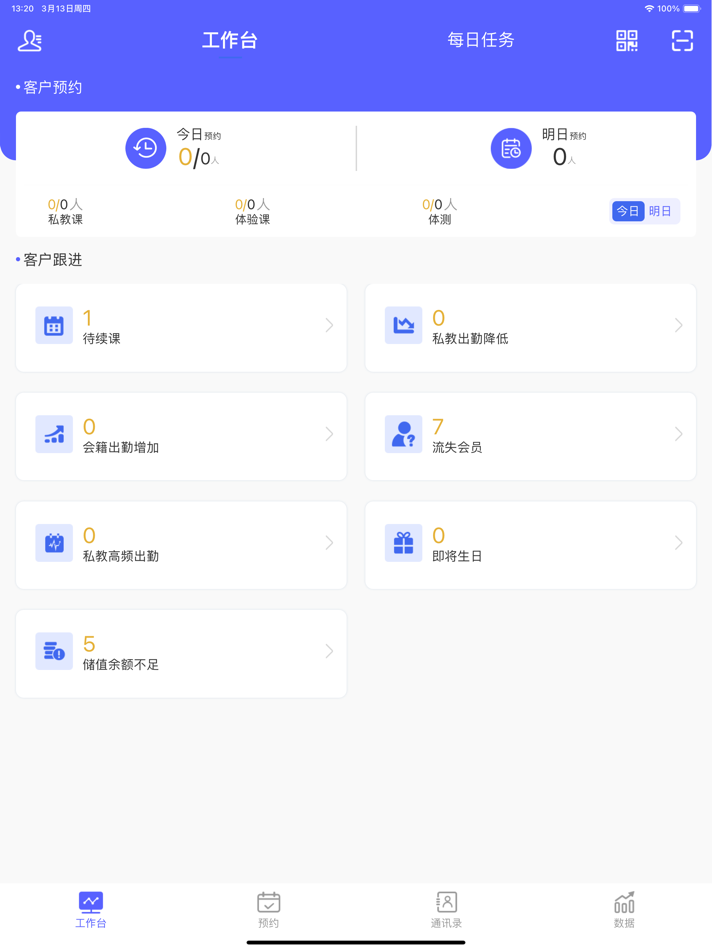 #1. 全维指间运营 (iOS) Podle: 翱湃健身管理(上海)有限公司