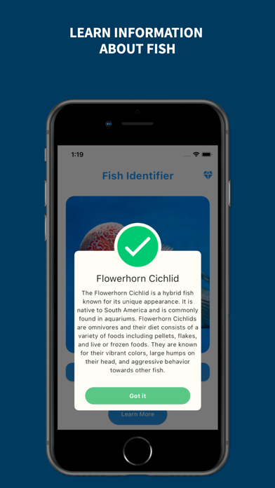 Fish Identifier - Scan With AI Screenshot