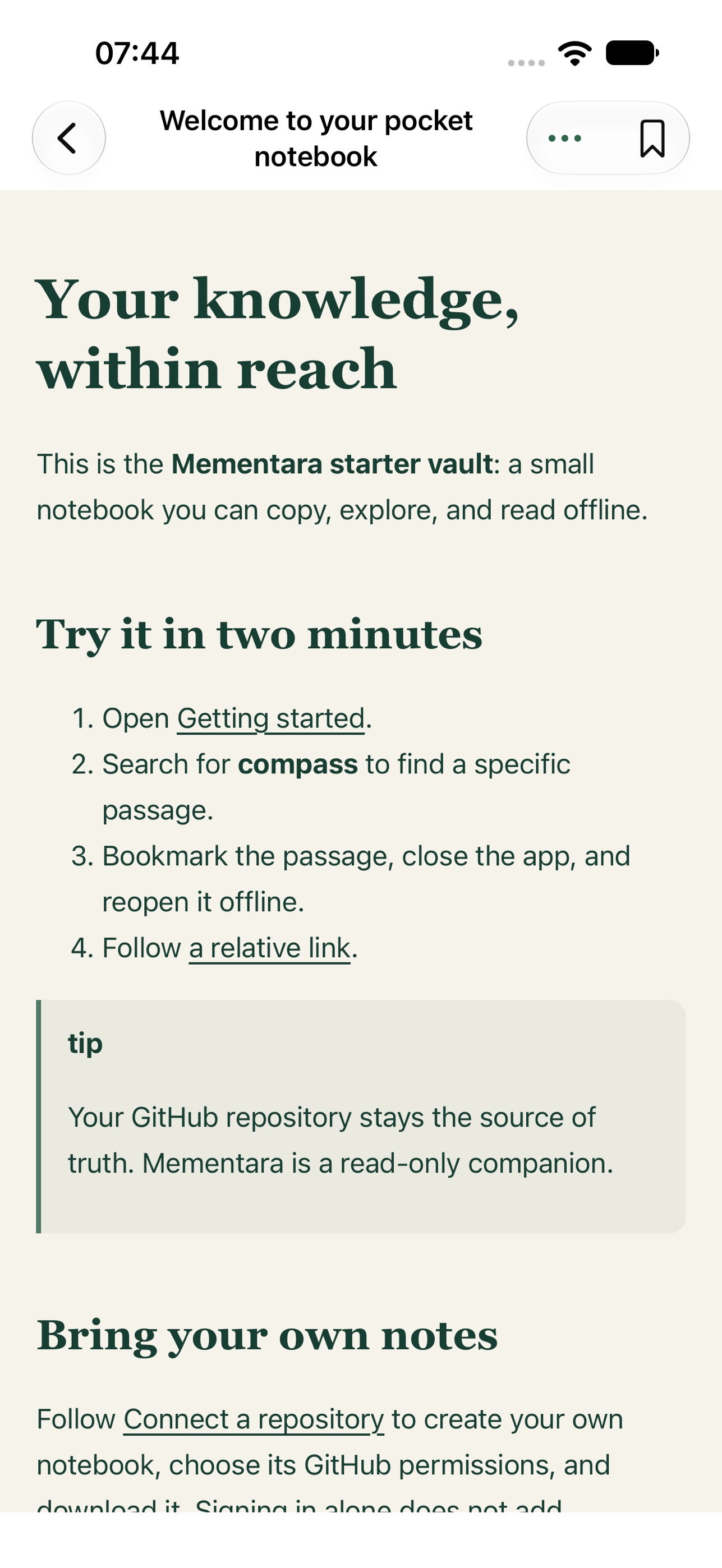 Screenshot 2 of Mementara