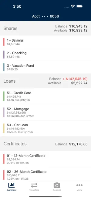 Ozark Federal Credit Union screenshot 2