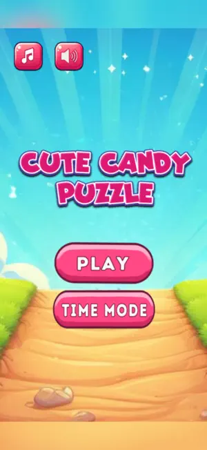 Cute Candy Puzzle screenshot 4
