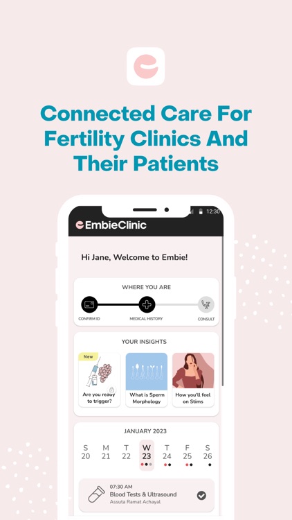 Embie Connected Fertility Care