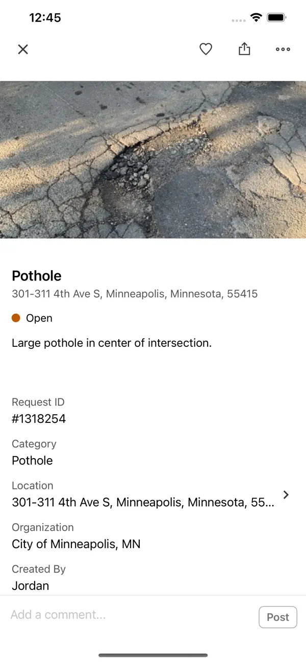 Screenshot #3 pour Minneapolis 311