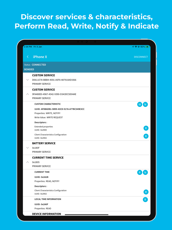 Screenshot #5 pour BLE Scanner 4.0