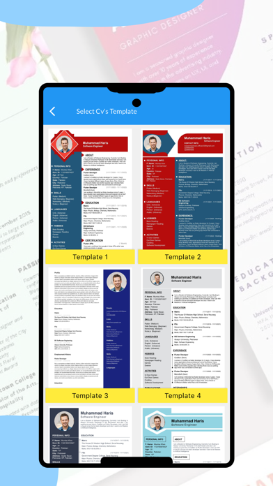 CV Creator - Resume Maker Screenshot