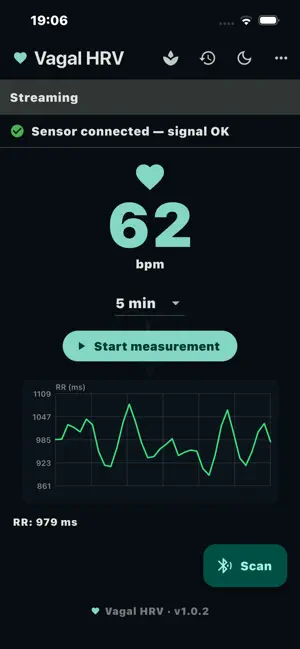 Vagal HRV: Guided Breathing screenshot 3