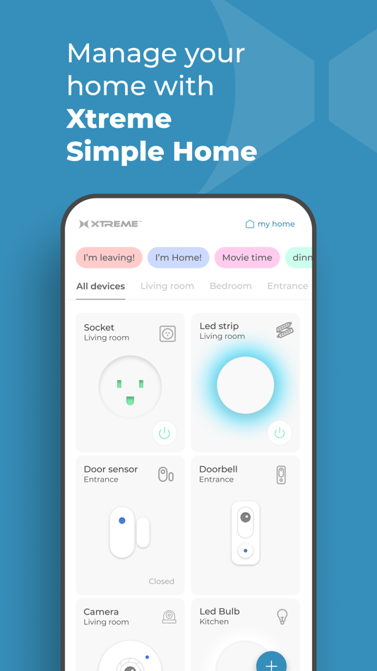 #1. Xtreme Connected Simple Home (iOS) 由: Jem Accessories, Inc