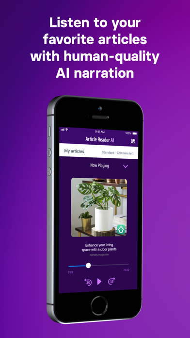 Article Reader AI Screenshot
