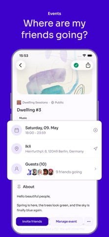 Traube iPhone screenshot