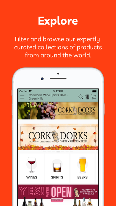 Screenshot #1 pour Corkdorks Wine Spirits Beer