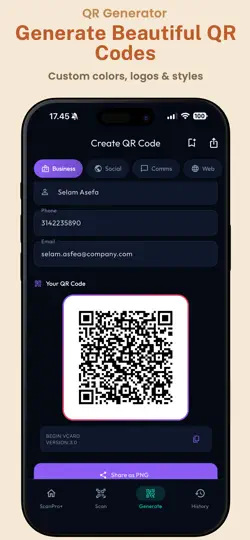 ScanPro+ QR & Barcode Scanner iPhone Screenshot 2