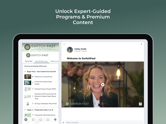 SWITCHAURA: by Deborah Murtagh iPad screenshot 4 - Social Networking app