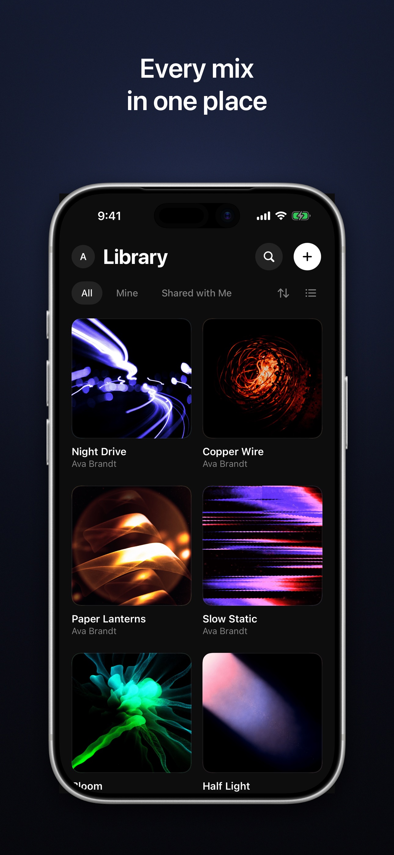 Screenshot 1 of HitHat - My Music App