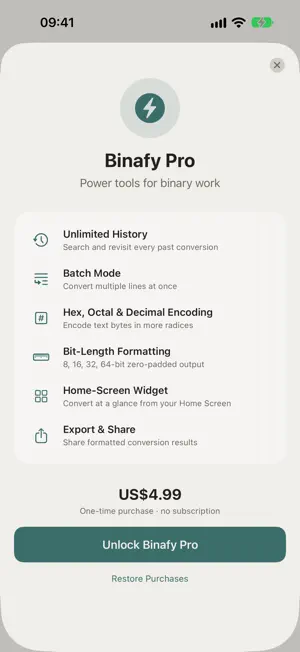 Binafy: Binary Converter screenshot 4