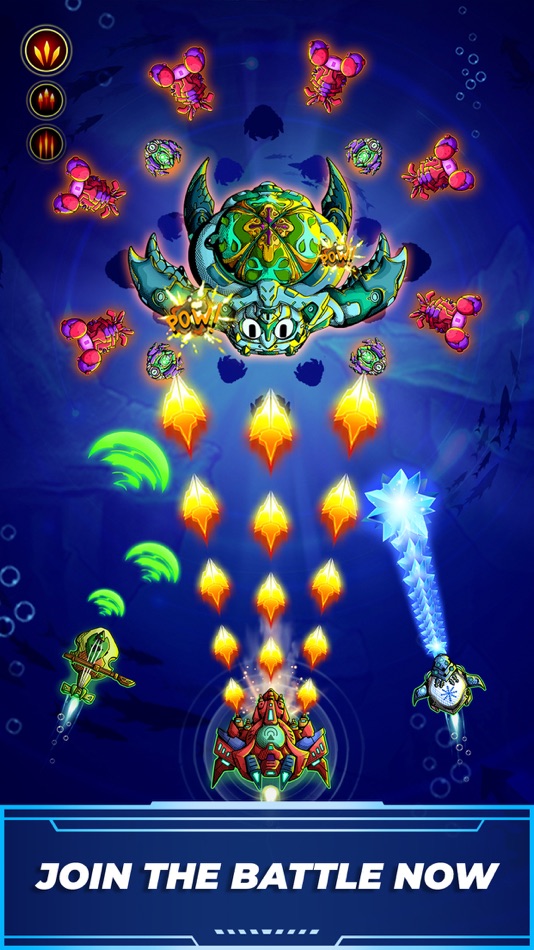 #7. Atlantis Invaders (iOS) Podle: Spirit Bomb