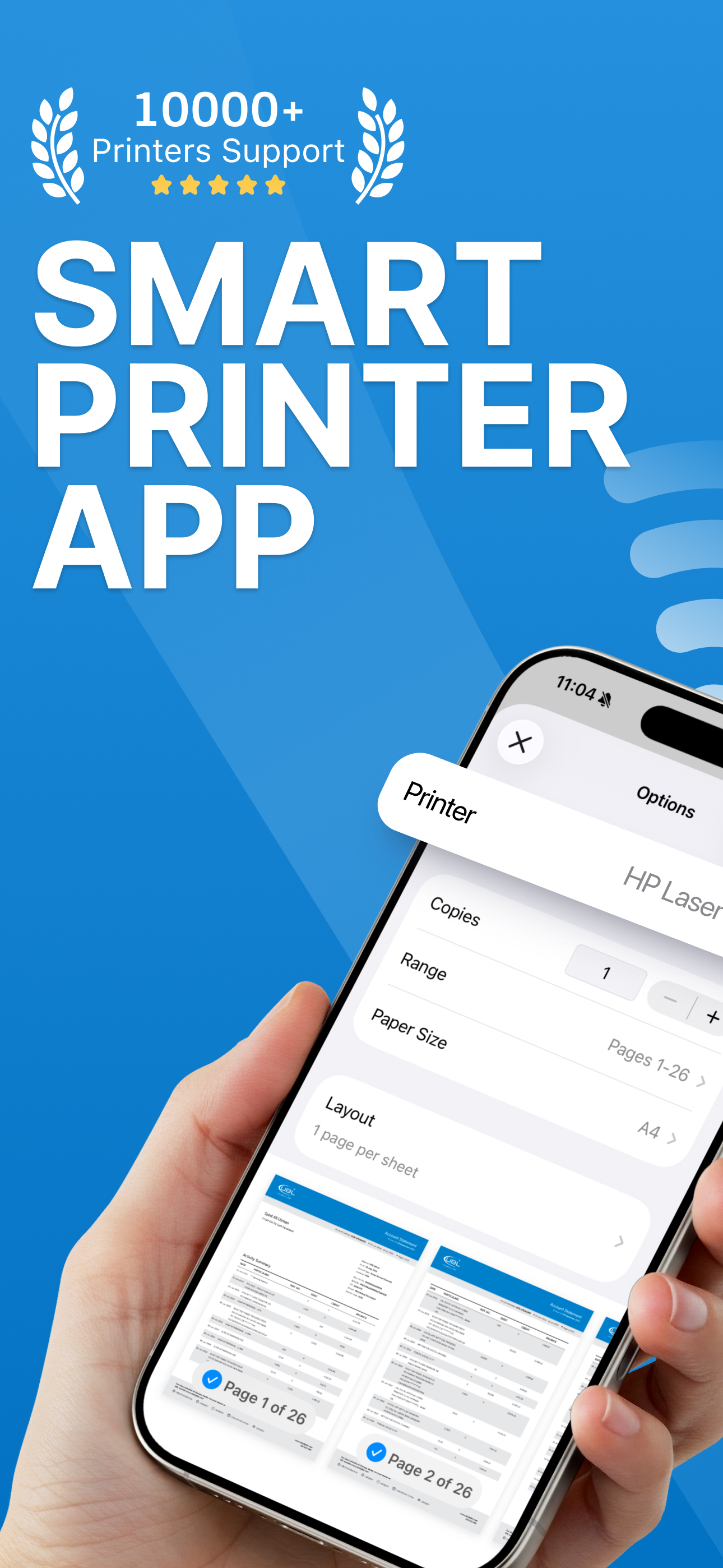 HP Smart Printer App − iPrint