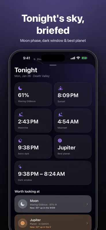 Astral: Sky Guide screenshot 2 of 3