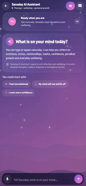 Sanaday: Mental Wellness screenshot 4