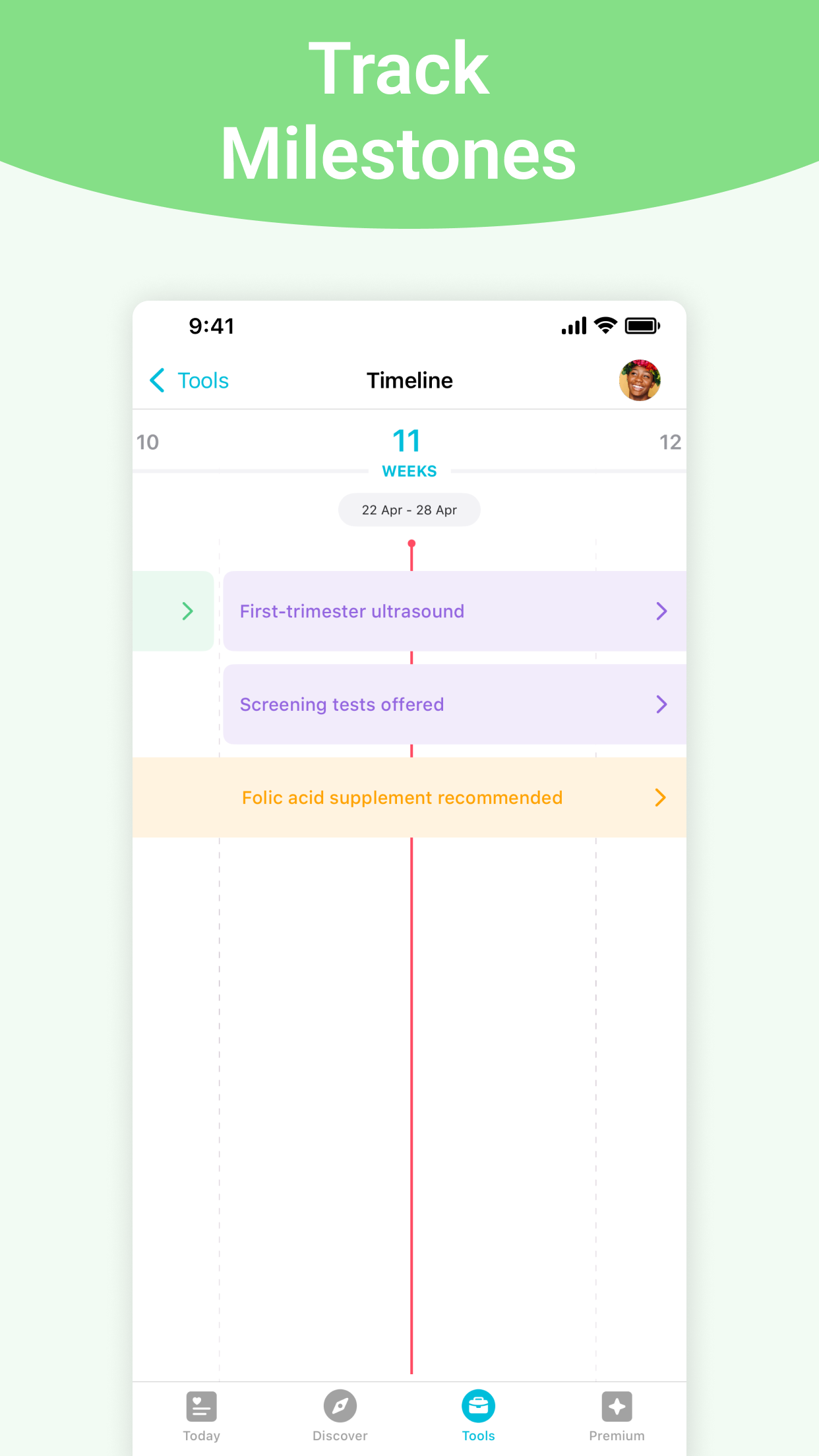Pregnancy + | Tracker App screenshot 4