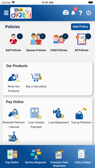 LIC Digital - NRI Screenshot