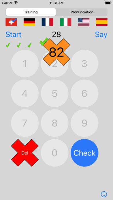 Swiss German Weli Zahl Screenshot