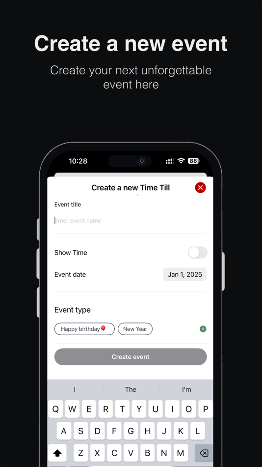 #3. Countdown & Widget: TimeTill (iOS) 由: Andrii Kolisnyk