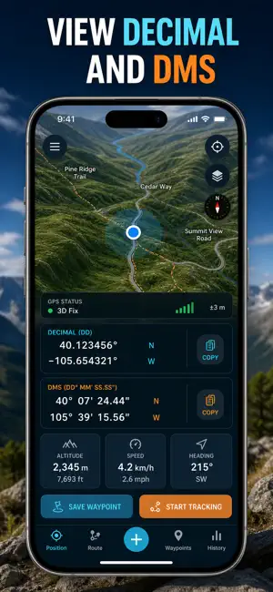 Current Location GPS Coords screenshot 2
