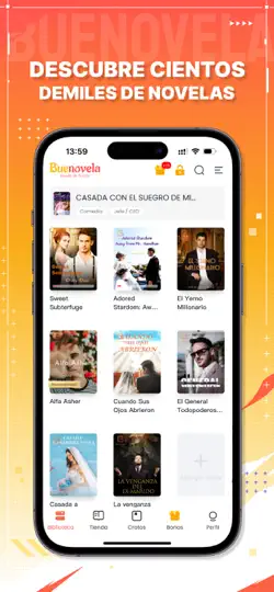 Captura de pantalla de BueNovela - Leer Novela Libro en iPhone 4