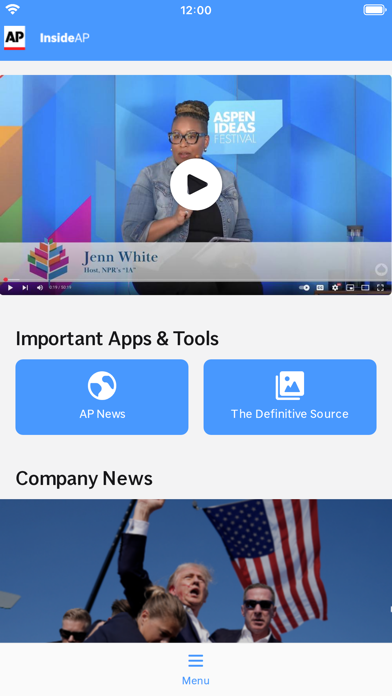 App screenshot
