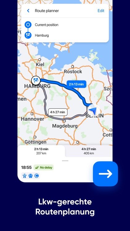 Eurowag Navigation - Truck GPS screenshot-4