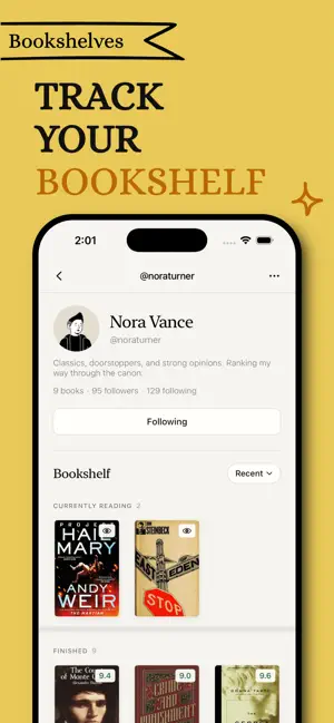 dogear: social book tracker screenshot 2